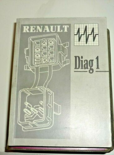 RENAULT WERKSTATTHANDBUCH Diag 1 Motoreinstellung Einspritzanlage Original - Bild 1 von 1
