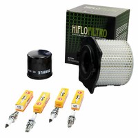Wartung FüR Suzuki GSX 1100 F GV72 1988-1997 Set Luftfilter ÖLfilter ZüNdkerzen