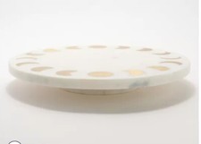 Sister Road Moon Phases Marble Lazy Susan