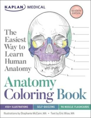 #ad Anatomy Coloring Book Paperback By McCann Stephanie GOOD $5.08