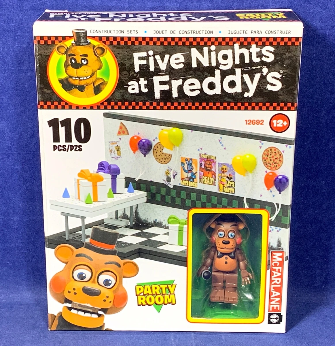 PARTY ROOM FREDDY FAZBEAR FIGURE Set FIVE NIGHTS AT FREDDY S