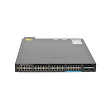 Cisco WS-C3650-12X48UZ-S 48 Port mGig, 2x40G Uplink IP Base Switch