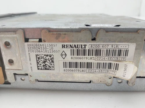 8200607918 Sistema Audio/Radio Cd para RENAULT SCENIC II (JM) Expression 8564759 - Imagen 4 de 10