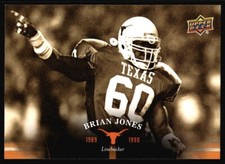 2011 Upper Deck University of Texas Brian Jones #50 Texas Longhorns