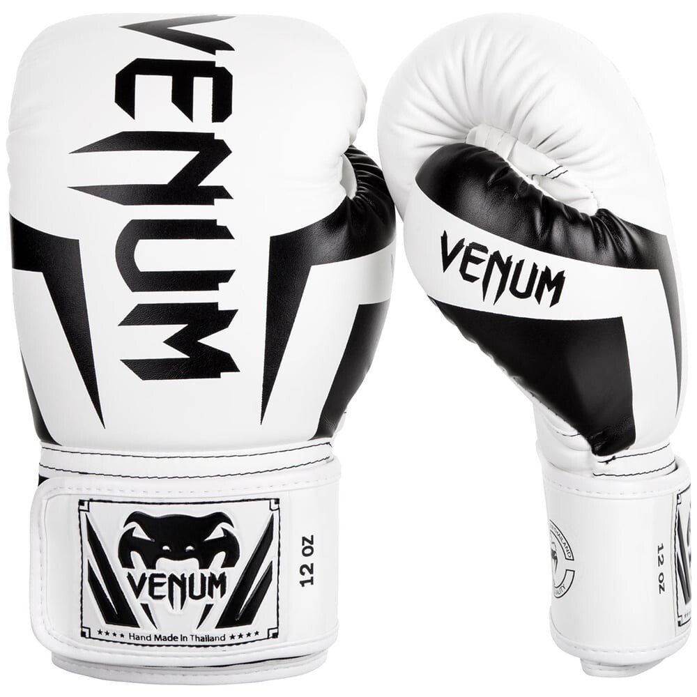 Venum Elite Guantoni Da scatolae MMA Sparring Muay Thai Guanti BiancoNero 16oz Venum Elite Guantoni Da scatolae MMA Sparring Muay Thai Guanti BiancoNero 16oz