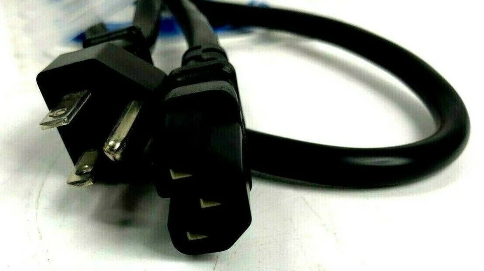 LOT OF 8 C2G 14AWG Power Cord 6FT 5-15P TO C15 125 - Image 3 of 4