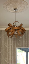 Tom Raffield | designer Skipper pendant oak | ceiling lamp