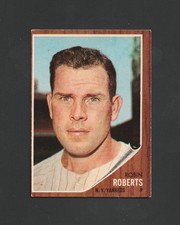 1961 Topps Robin Roberts #20 ~~ Phillies HOF