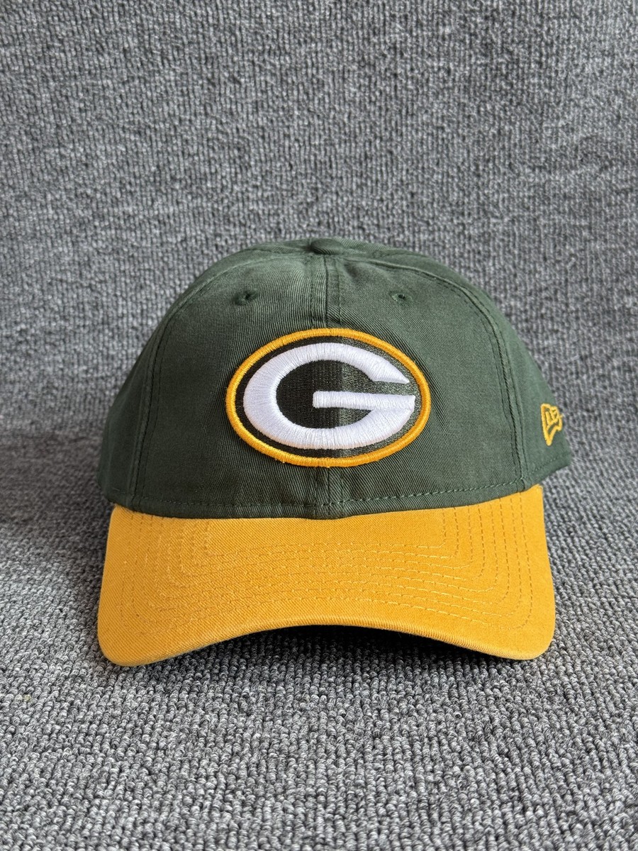 New Era Green Bay Packers NFL Strapback Cap Green Yellow