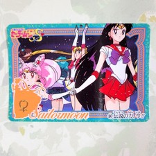 Sailor Moon Vintage Japan Carddass 9 Trading Card 347 - Group Attack
