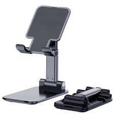 Foldable Desktop Phone Stand Adjustable Angle Tabletop Holder Mount for iPhone