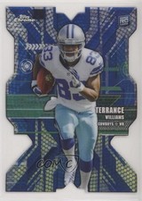 2013 Topps Chrome Rookie Die-Cuts Blue Refractor /50 Terrance Williams x5u