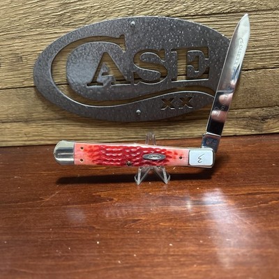 Case XX USA Large Red Bone Coke Bottle Centennial 1889-1989 Knife