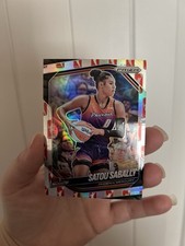 2025 Panini Prizm WNBA - Satou Sabally #4 WNBA Logo Prizm