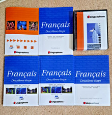 Linguaphone French - Second Stage-  Books x 5...