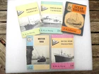 5 x Vintage Ian Allan Shipping Books - British Foreign Tankers, Tugs, Freighters