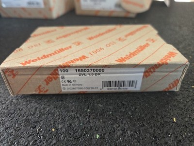 Weidmüller ZVL 1.5 BR Reihenklemmen 1650370000   100 Stück   Neu & OVP