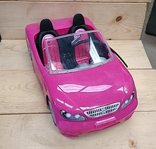 OFFICIAL BARBIE Mattel Barbie Car Hot Pink Convertible/Sports Car 2013/Plastic