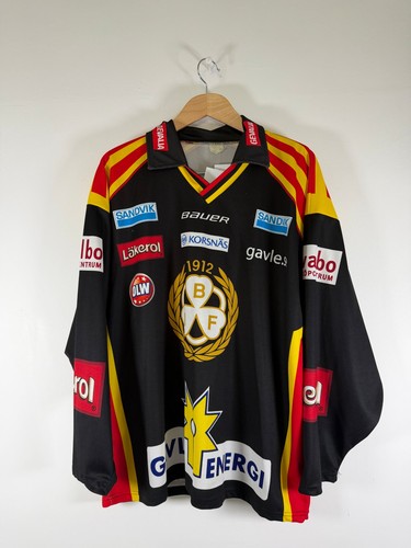 Vintage Bauer Brynäs IF Sweden Ice Hockey Jersey (Size: XL) RARE!