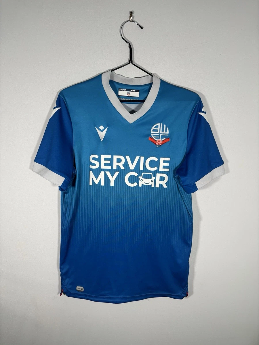 Maillot Extérieur Bolton Wanderers 2020-2021 - Macron Taille 4XL (Occasion Très Bon état)
