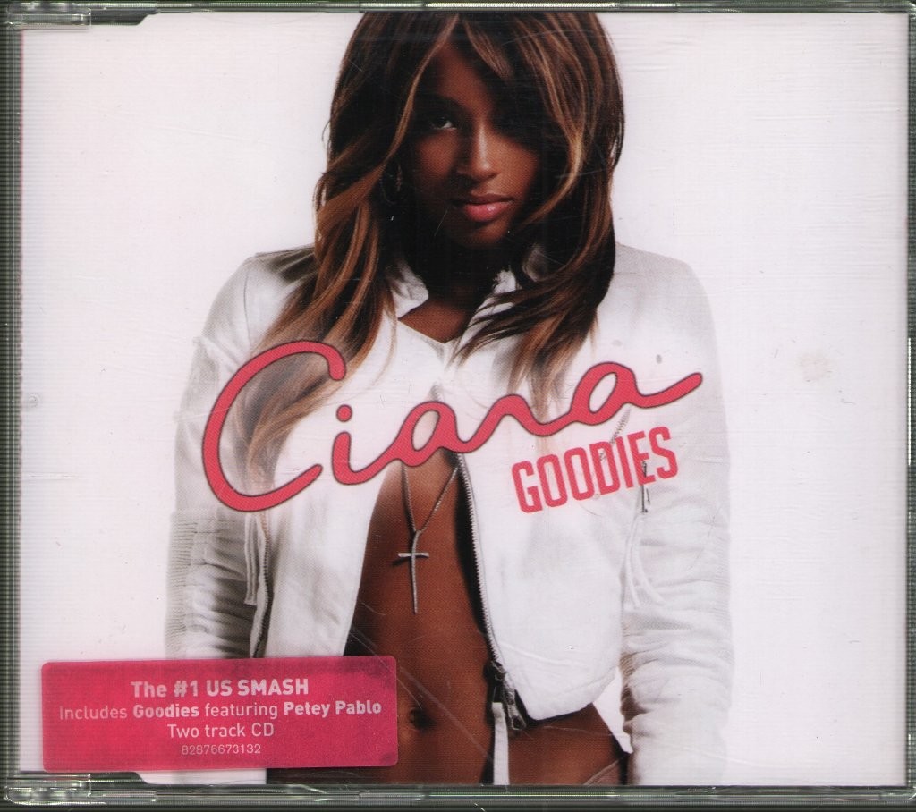 Ciara Goodies CD Europe Laface 2005 CD. info sticker on front of case