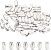 50 StüCk Perlen FüR ArmbäNder, 3X8Mm Perlen Zum Basteln, Perlen Zum AuffäDeln Fü