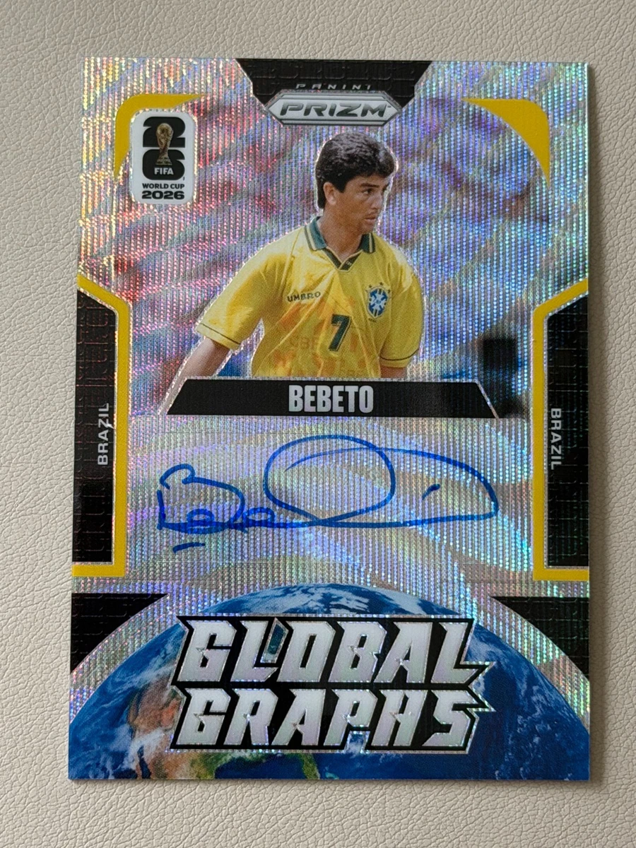 Panini Soccer Brazil Original Autographed Sports Trading Cards