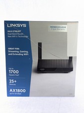 Linksys AX1800 MAX-STREAM Mesh Wireless Wi-Fi 6 Router