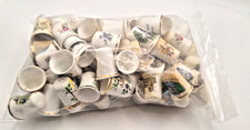 Job Lot of Mixed Thimbles Finsbury etc - Vintage Large Collection - 615gr weight