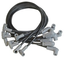 Msd Spark Plug Wire Set Bbc 8.5 Mm 90 Degree Plug Boots Super Conductor Hei