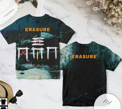 Erasure World Be Live Album Cover AOP T Shirt Full Size S-5XL
