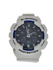 CASIO Quartz Wristwatch G SHOCK/Digital Analog/WHT/WHT