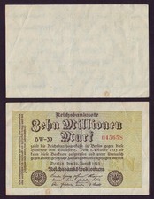 Germany 10 Million Mark 1923 BW-30 045658 (АЛБ0.15ю089)