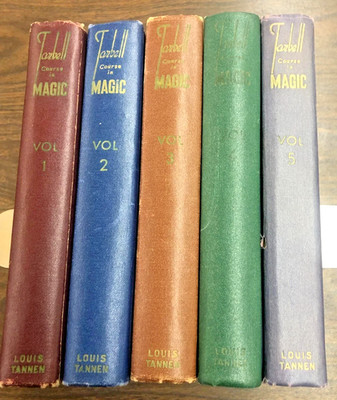 Tarbell Course in Magic, Volumes 1-5 Vintage 1944-1948