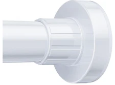 Shower Curtain Rod 32-65 Inch Adjustable - 1 Inch Diameter Heavy Duty No dril...