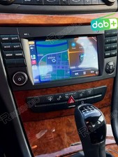 Android DAB+ Autoradio GPS Navi CarPlay F&uuml;r Mercedes BENZ CLS/E-Klasse W211 W219