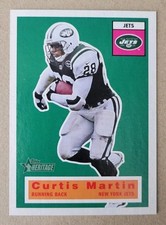 2001 Topps Heritage #31 Curtis Martin HOF  New York Jets 