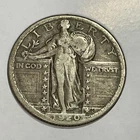 1920 Standing Liberty Quarter in very fine