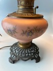 Antique B&H Bradley & Hubbard Gone with the Wind Parlor Hand Painted Lamp — photo 9