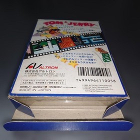 Tom and Jerry Famicom Tested Working NTSC-J Altron Japan