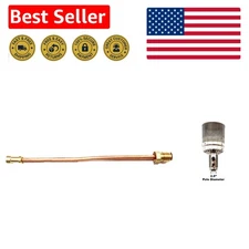 Reliable 4" Pilot Feed Tube with Round Orifice for Patio Heater Restoration