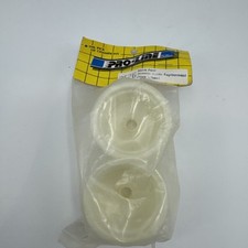 Vintage Pro-Line Tamiya R/C Blackfoot & Monster Beetle Front Wheel White 2526