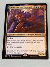 Niv-Mizzet, the Firemind 225 Commander 2020 Regular MTG TCG CARD NM