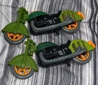 VTG Lot Of 2 1989 Teenage Mutant Ninja Turtles Sewer Cycle Motorcycle Bike