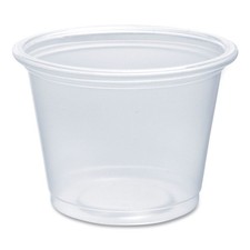 Dart Conex Complements Portion/Medicine Cups 1 oz Clear 125/Bag 20 Bags/Carton