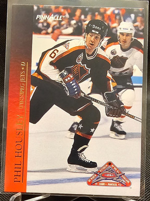1993-94 Score Pinnacle All-Stars Phil Housley #25 Winnipeg Jets