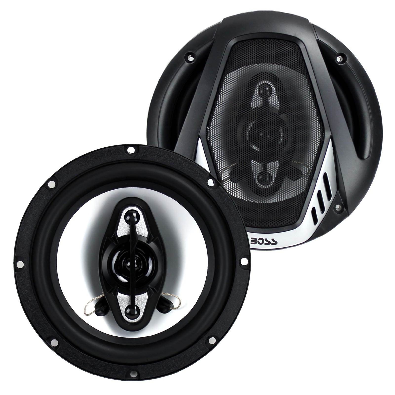 BOSS Audio NX654 Onyx 6.5" 400W 4-Way 4-Ohm Car Audio Coaxia