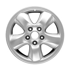 16x6.5 5 Spoke Refurbished Aluminum Wheel Painted Silver 560-70716 16x6.5 5 Spoke Refurbished Aluminum Wheel Painted Silver 560-70716