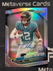 2025 Panini Prizm Rookie Rc Silver Prizm Auto Travis Hunter #301