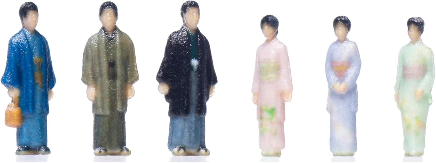 KATO N Gauge People in Kimono 3B Homongi 24-249N 10090₽